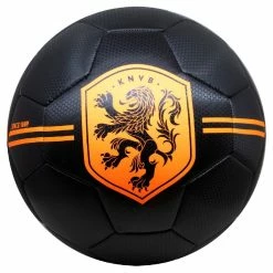 Basic KNVB Voetbal Maat 5 Zwart/Oranje/Carbon